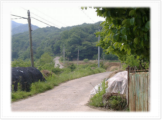 현위치, 자전거/ 산책로, 등산로 알려주는 위치도 이미지