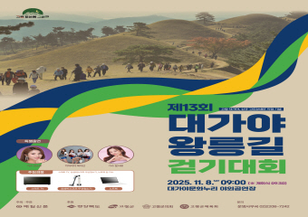 대가야왕릉길 걷기대회